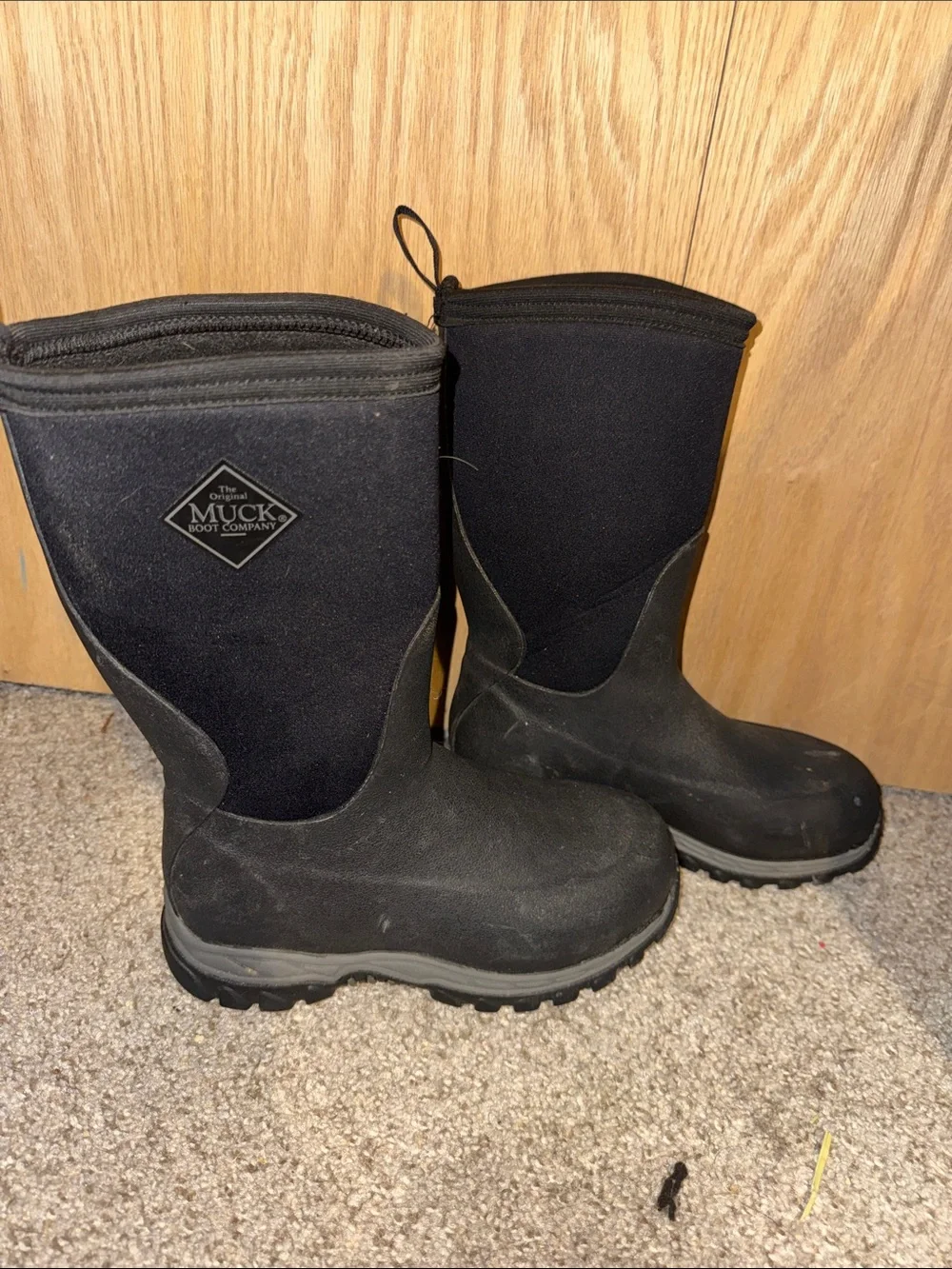 Muck Boot Company Kids' Black Waterproof Winter Boots
